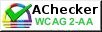 AChecker WCAG 2-AA